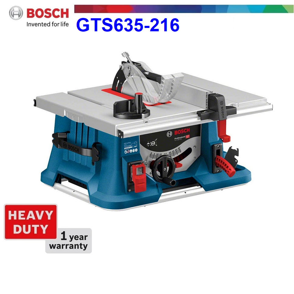 โต๊ะเลื่อยวงเดือน8" GTS635-216 BOSCH