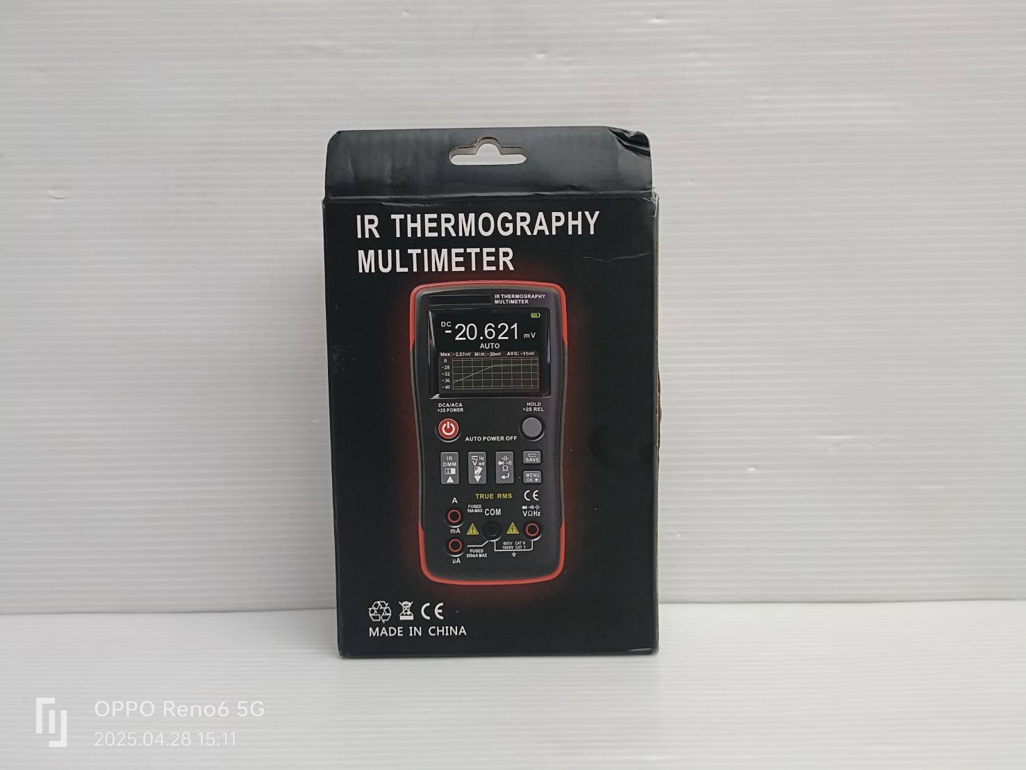 มัลติมิเตอร์+เทอร์โมมิเตอร์IR ZT-R01 ZOYI