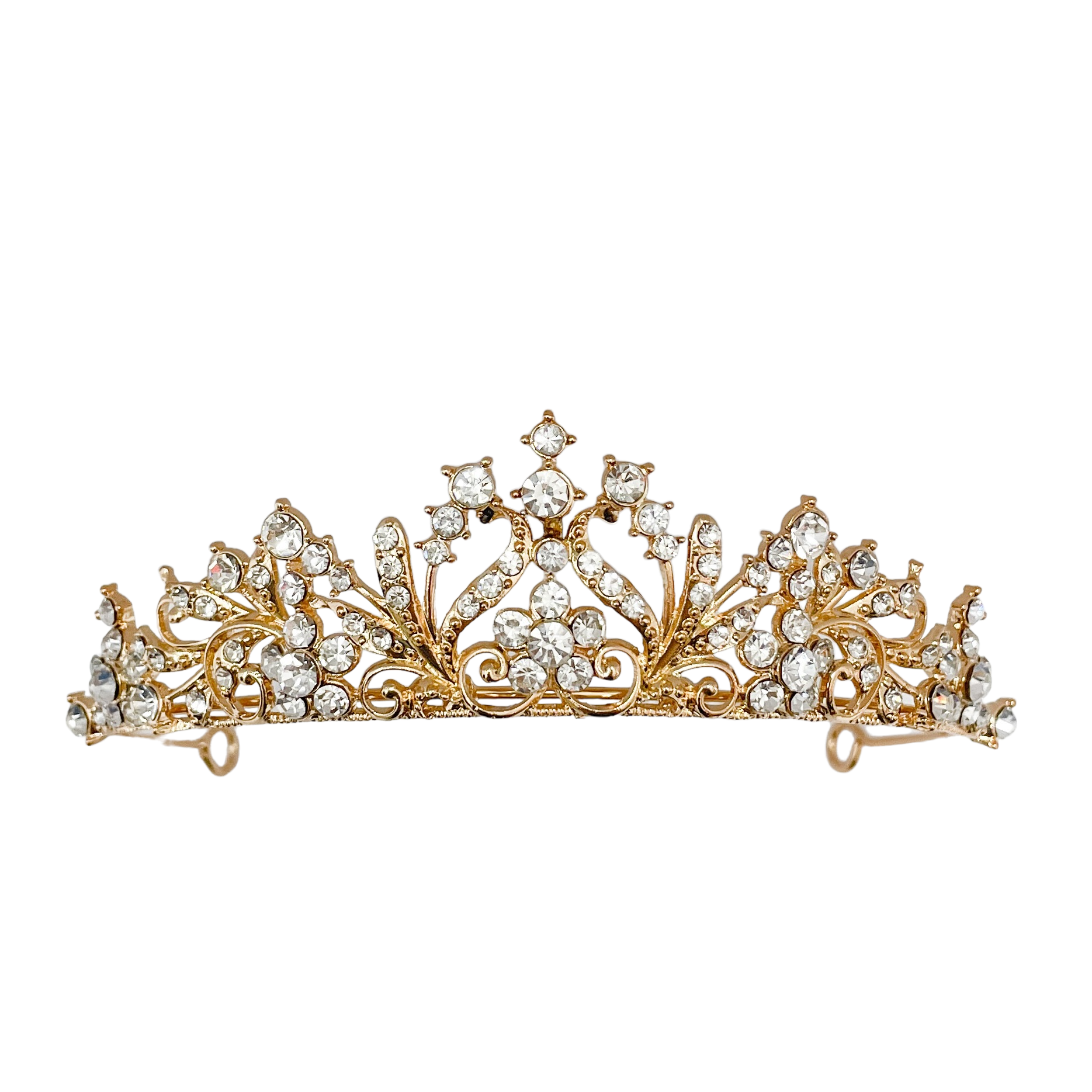 (พร้อมส่ง) เทียร่า 365 สีทอง งานสวย ปราณีต QCเพชรทุกเม็ด สินค้าพร้อมส่งจากไทย