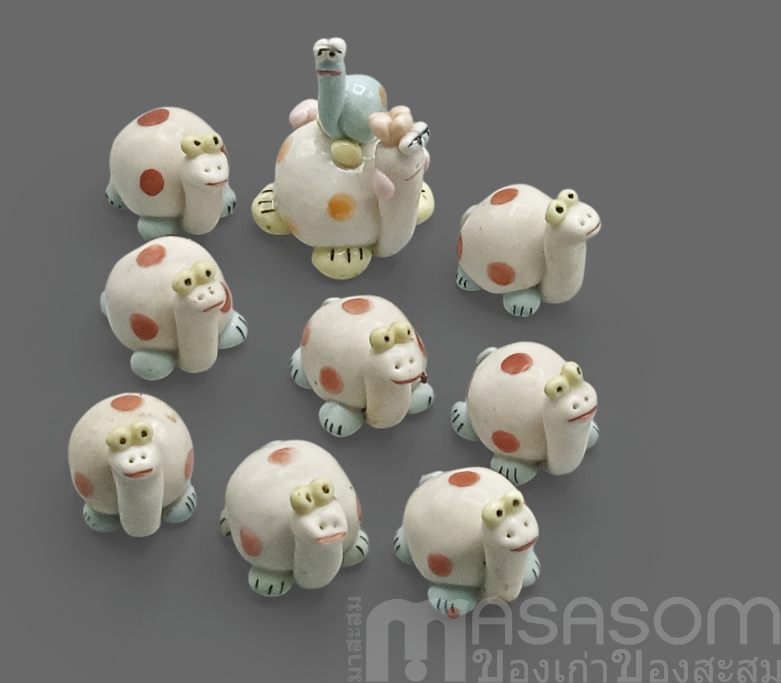 เต่าครอบครัวเซรามิค