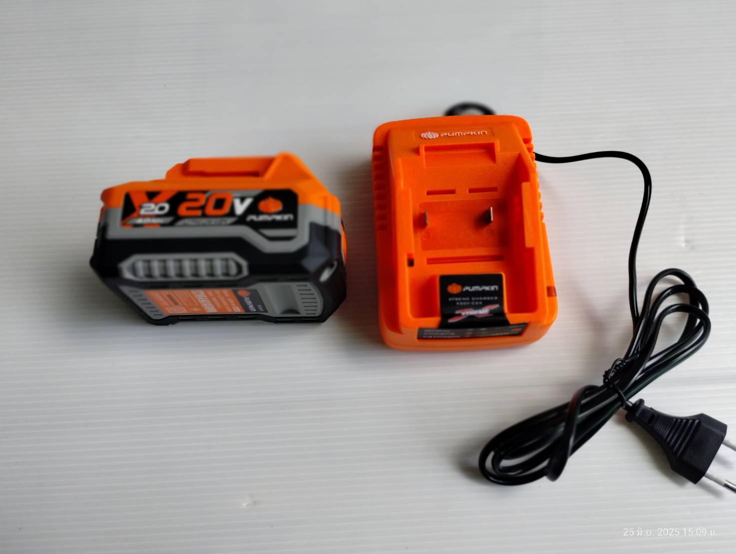 เครื่องตัดหญ้าไร้สาย20V PUMPKIN INF-946BCB-401K-X20 50564