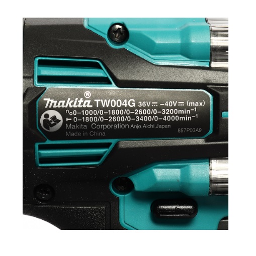 บล็อกไร้สาย1/2" 40V TW004GZ MAKITA
