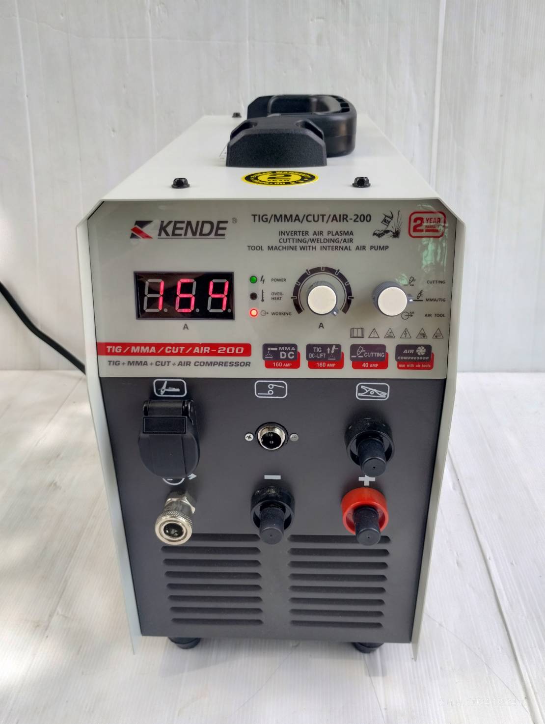 ตู้เชื่อม4ระบบ KD-TIG-MMA-CUT-AIR-200 KENDE