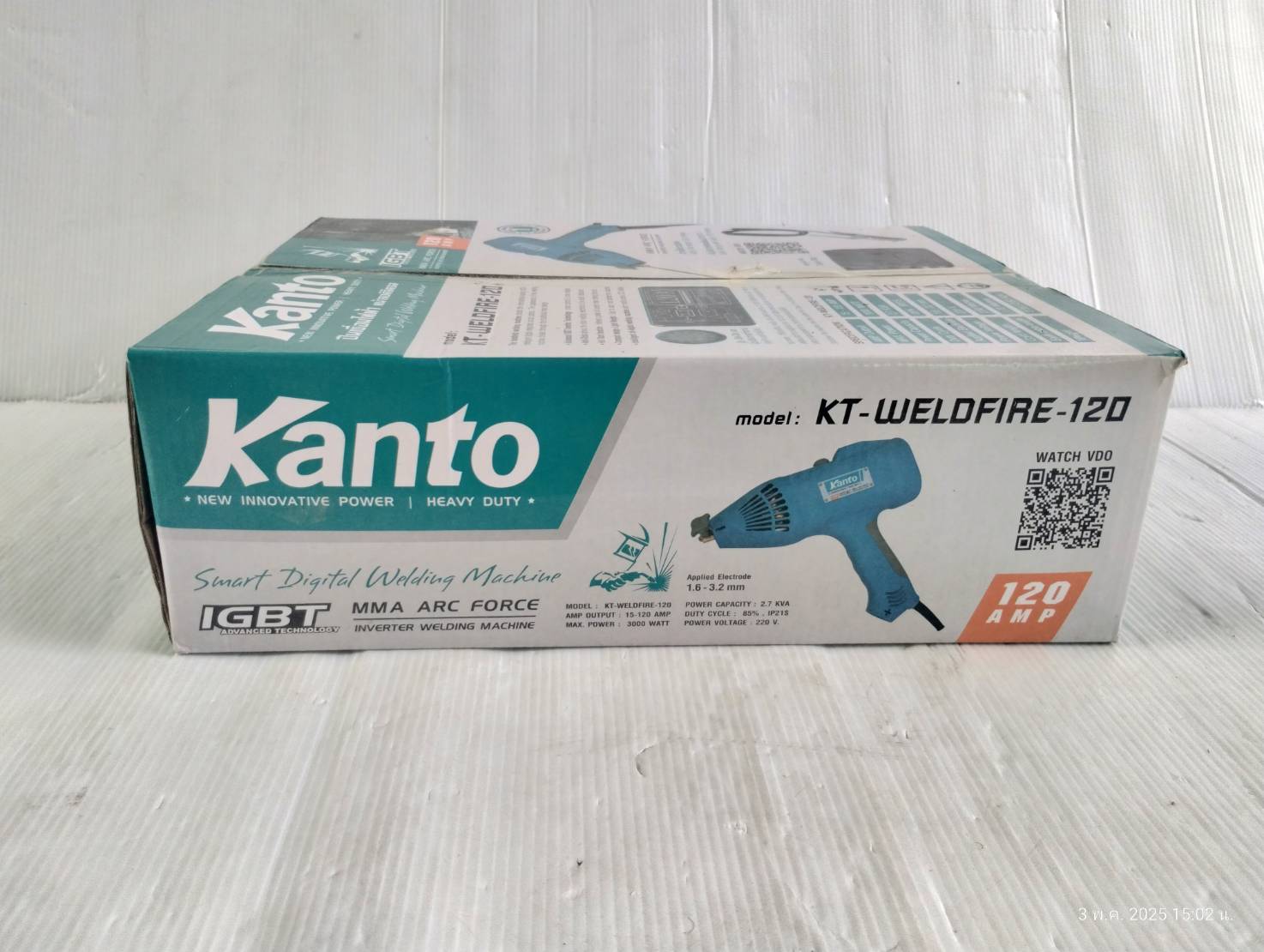 ปืนเชื่อมไฟฟ้า KT-WELDFIRE-120 KANTO