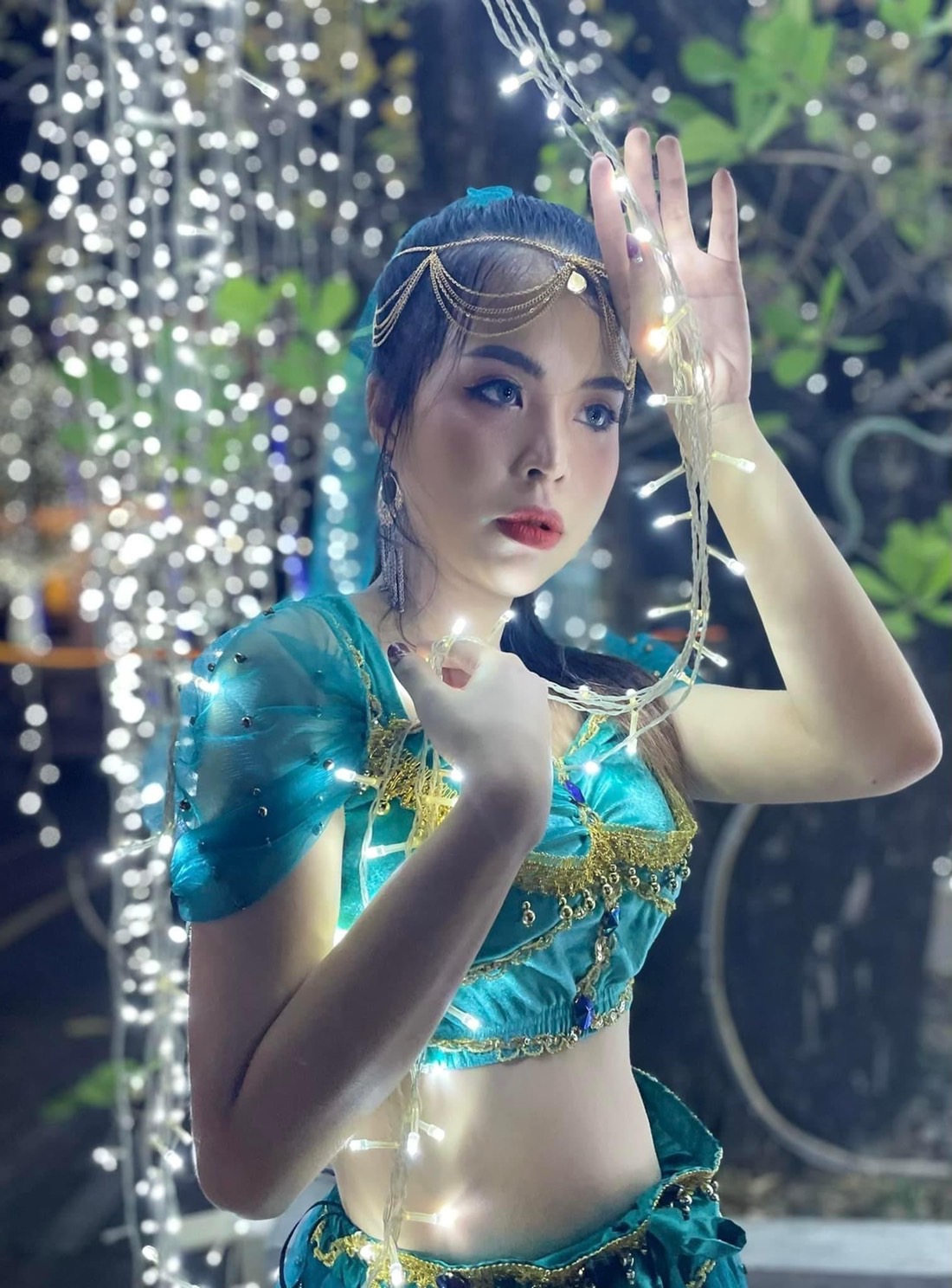 ชุดเจ้าหญิงเปอร์เซีย สีแดง