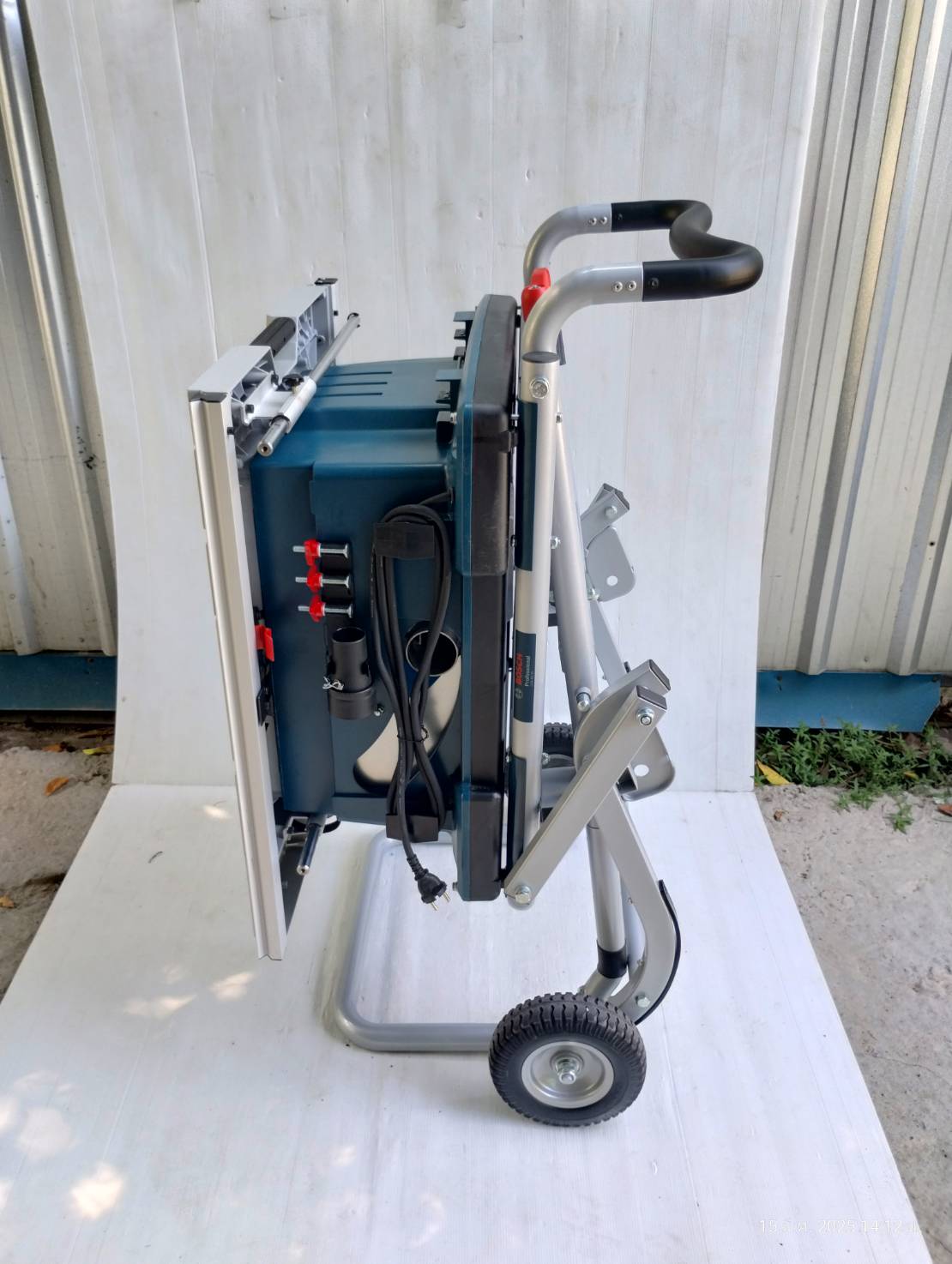 BOSCH GTA60W ขาโต๊ะเลื่อย พับได้มีล้อ สำหรับ GTS10XC, GTS10J