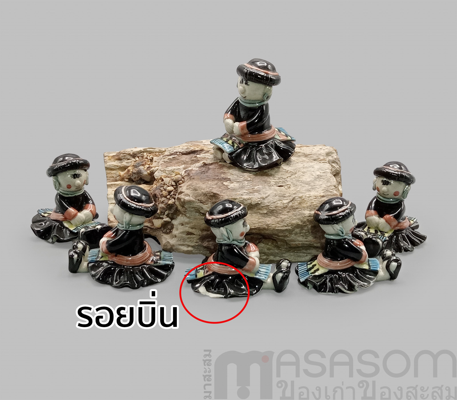 ตุ๊กตาเซรามิคเผ่าลาหู่