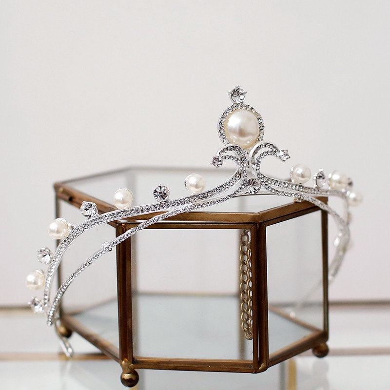 (พร้อมส่ง) เทียร่า 313 เทียร่าเจ้าสาว งานสวย ปราณีต QCเพชรทุกเม็ด สินค้าพร้อมส่งจากไทย