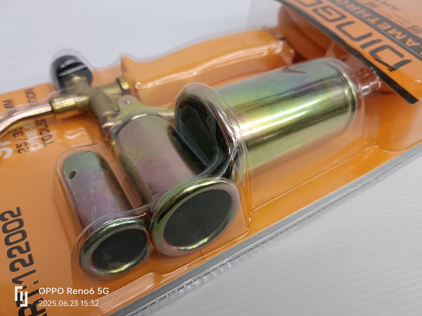 DINGQI 122002 ชุดหัวเผา LPG ใช้กับแก๊สกระป๋องเท่านั้น