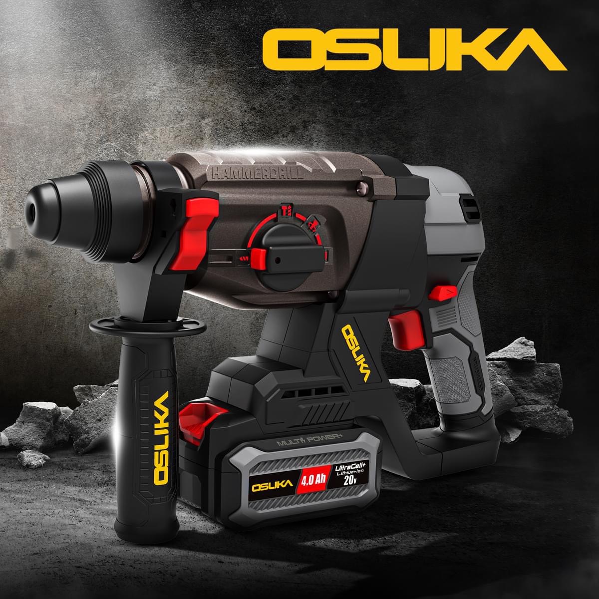 สว่านโรตารี่ไร้สาย 20V OCRH852-M1 OSUKA