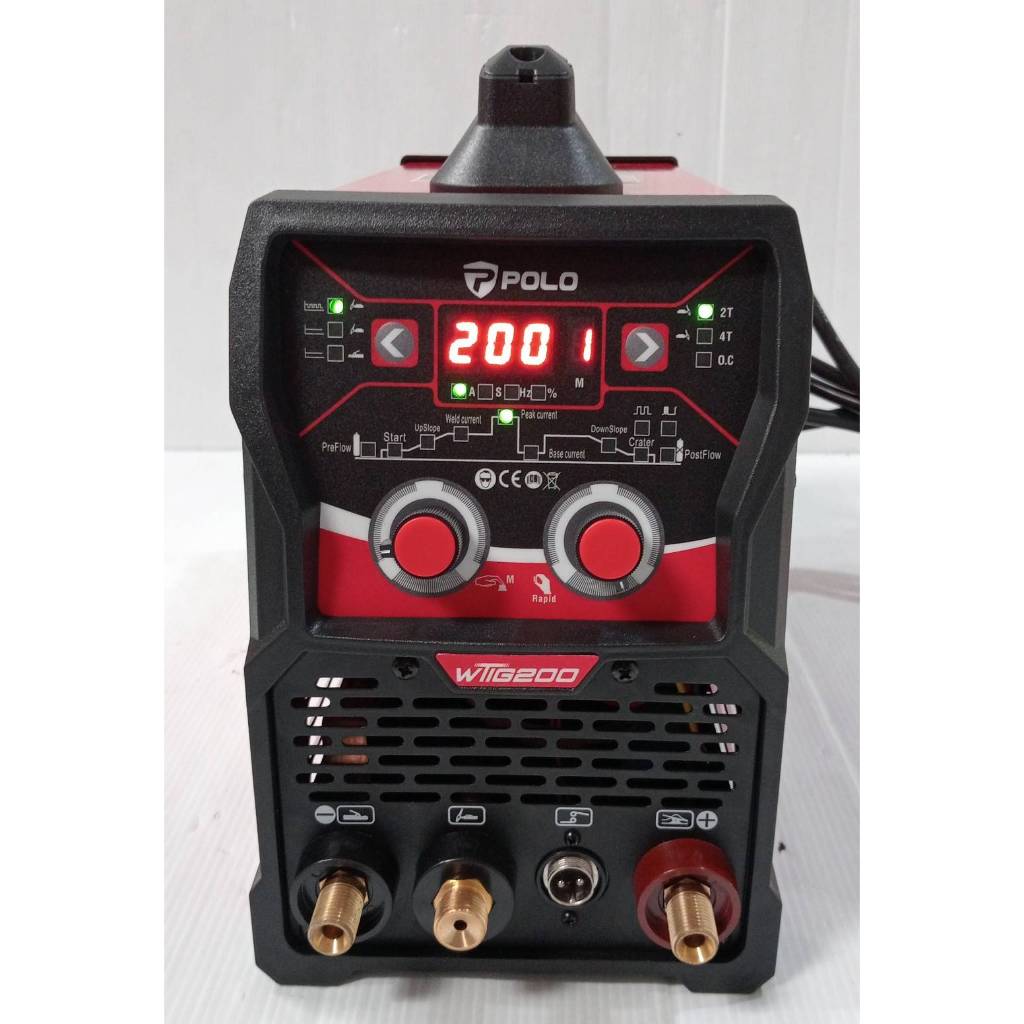 เครื่องเชื่อม TIG รุ่น WTIG200 (มีระบบ Pulse) POLO