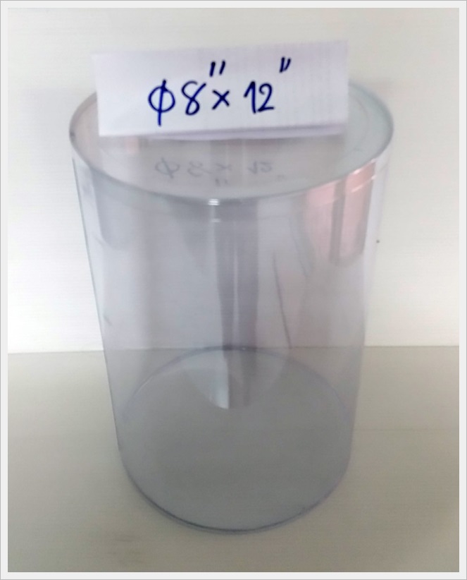 กล่องกลม-ดอกไม้จันทน์ ขนาด 8 นิ้ว x สูง 12 นิ้ว