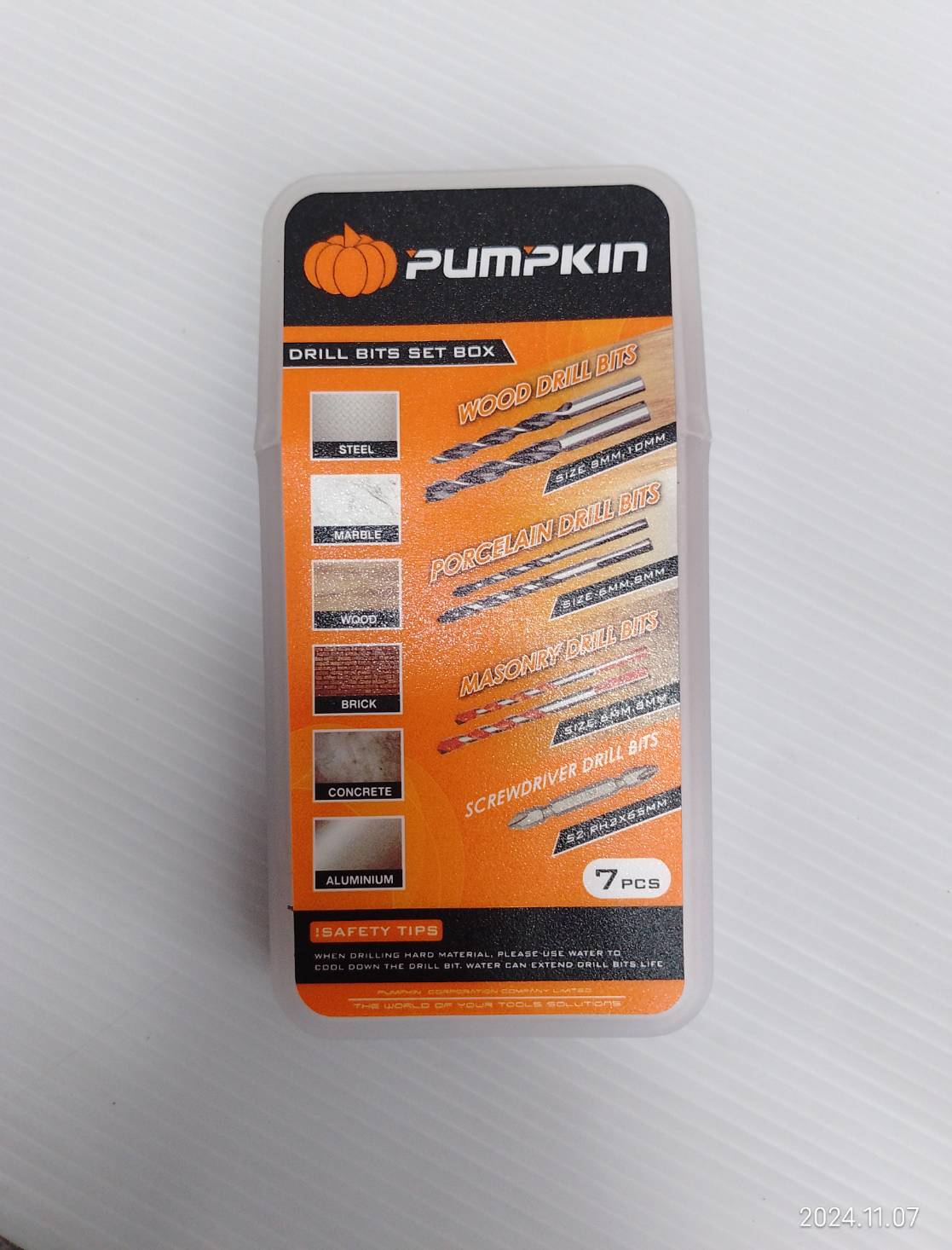 คอมโบ้สว่านกระแทก+ไขควงกระแทก INF-IMDID-422CK PUMPKIN 50295