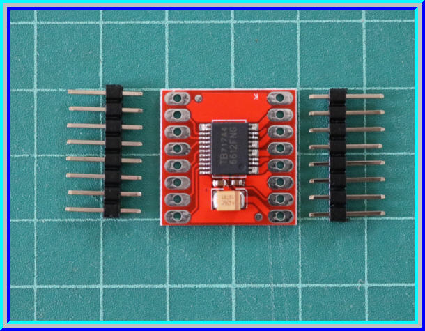 1x แผงวงจรขับดีซีมอเตอร์ TB6612FNG (TB6612DC Motor Drive)