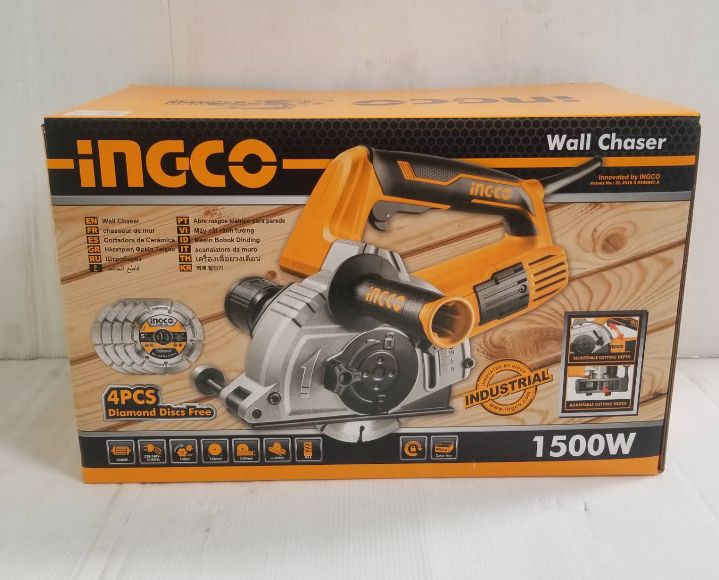 เครื่องเซาะร่องคอนกรีต4" WLC15008 INGCO