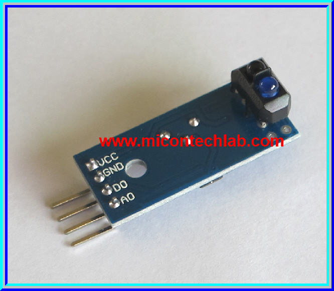 1x TCRT5000 เซ็นเซอร์อินฟาเรดสำหรับหุ่นยนต์วิ่งตามเส้น(Infrared Sensor)