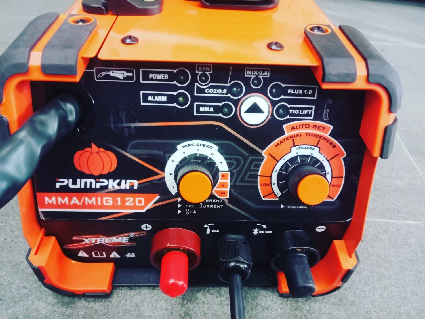 เครื่องเชื่อม3ระบบ PTT-MIG120 PUMPKIN 17923