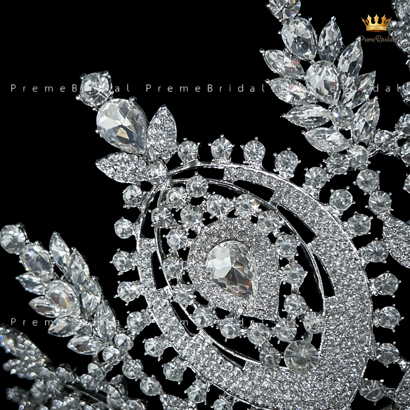 (พร้อมส่งจากไทย) มงกุฏ 141 สีเงิน ขนาดใหญ่ไซส์นางงาม งานสวย งานโลหะฐานกลมปรับขนาดได้ ส่งด่วน ส่งจาก จ.อุบลราชธานี