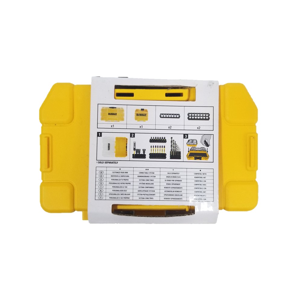 กล่องอุปกรณ์ TOUGH CASE ขนาดกลาง DEWALT รุ่น DT70801-QZ