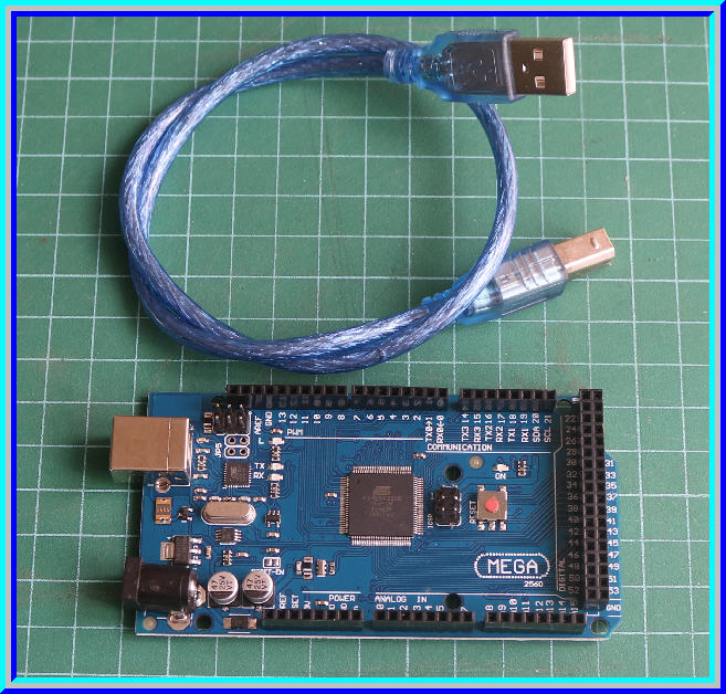 1x บอร์ดไมโคร MEGA2560 Revision 3 (R3)