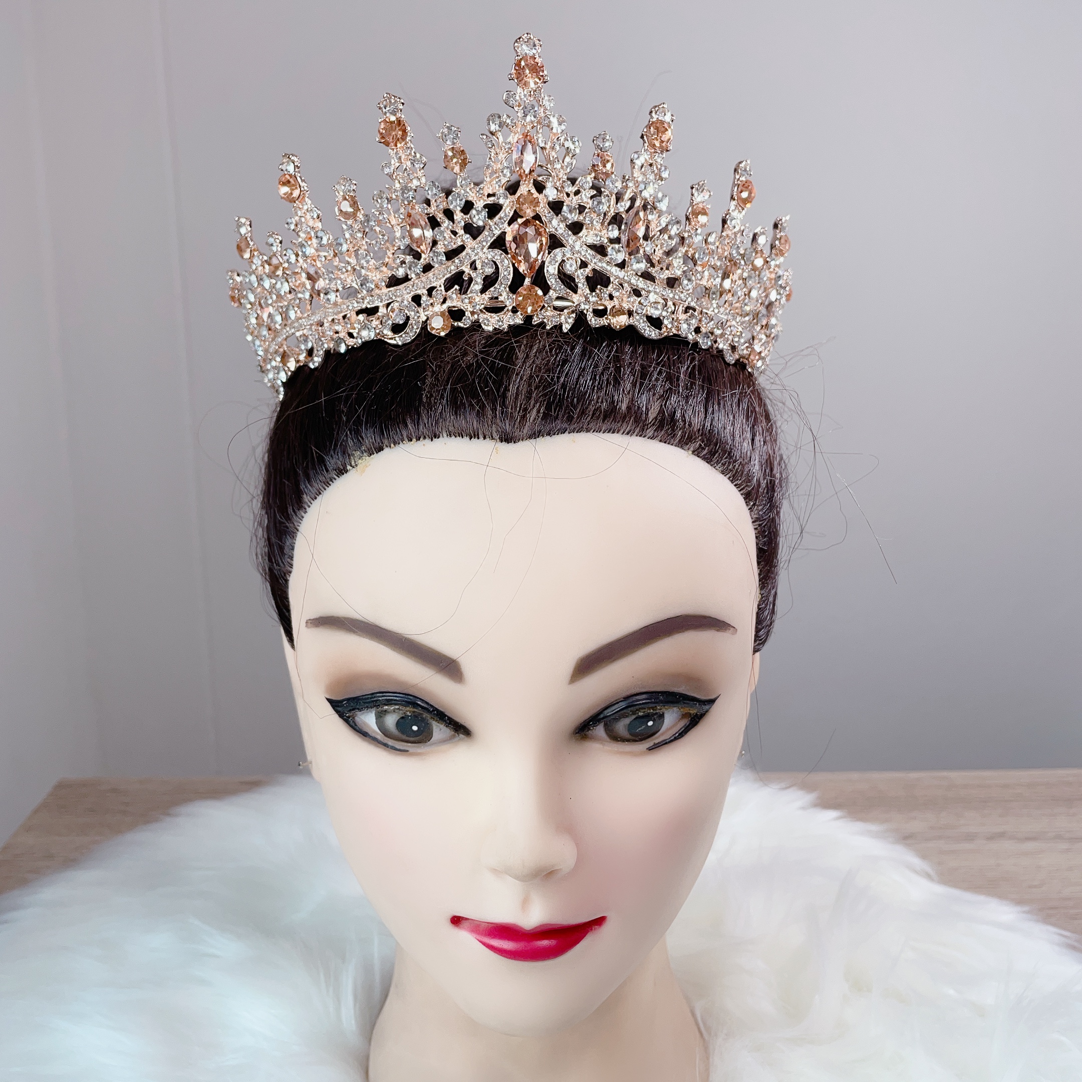 (พร้อมส่ง) เทียร่า 273 สีโรสโกลด์