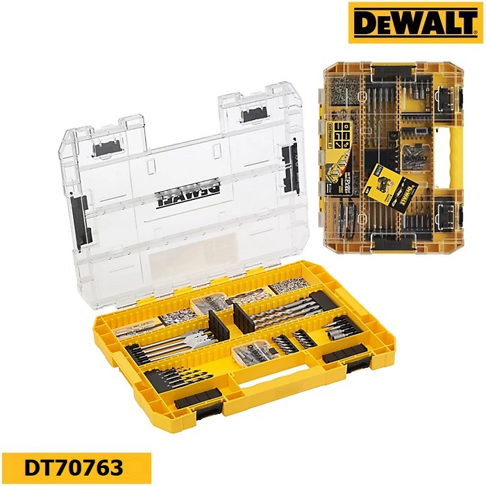 DEWALT รุ่น DT70763-QZ ชุดดอกสว่านและดอกไขควง 85 ชิ้น