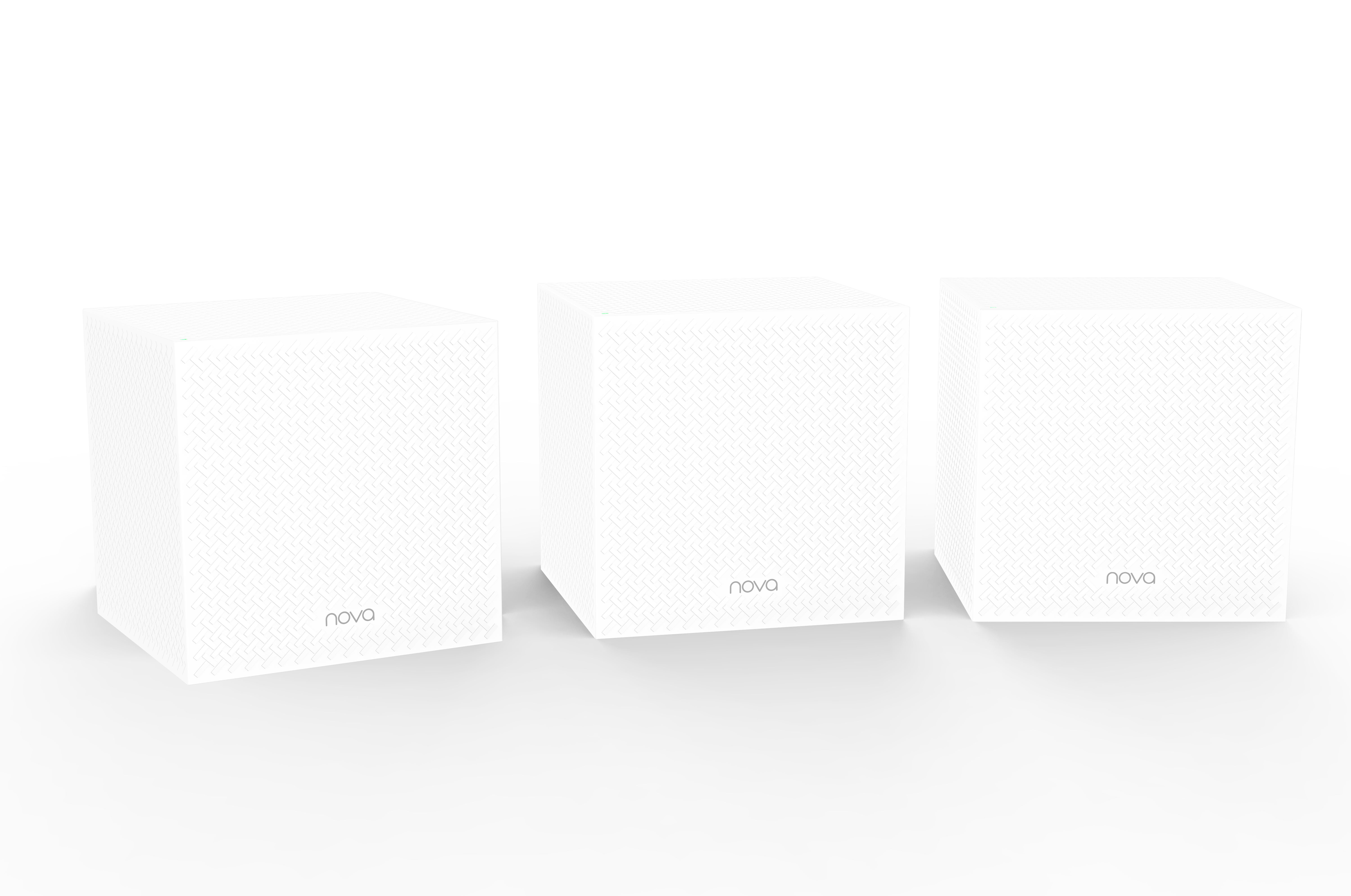 Tenda MW12 3-Pack AC2100 Tri-band Whole Home Mesh WiFi System (NOVA AC2100)