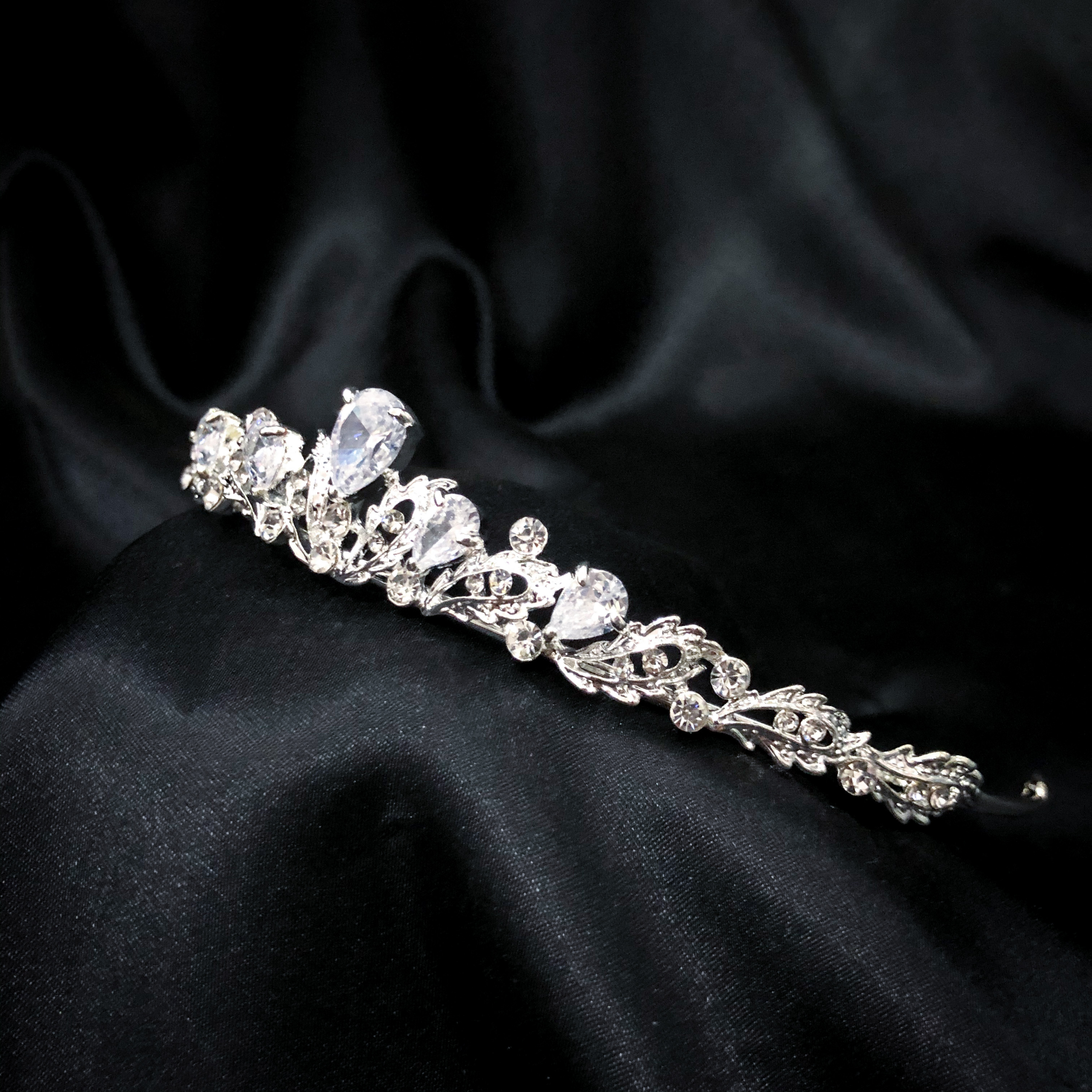 (พร้อมส่ง) เทียร่า 269 มงกุฎเจ้าสาว มงกุฎเจ้าหญิง งานสวย ปราณีต QCเพชรทุกเม็ด สินค้าพร้อมส่งจากไทย