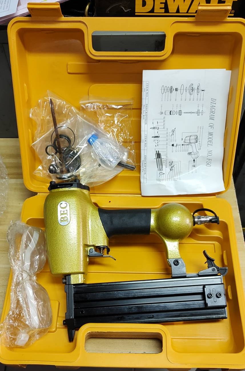 แม็กยิงตะปูลม ขาเดี่ยว F-50 BEC