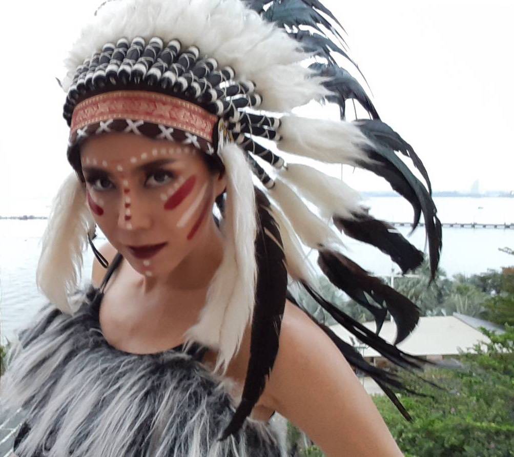 ชุดอินเดียแดงหัวหน้าเผ่า