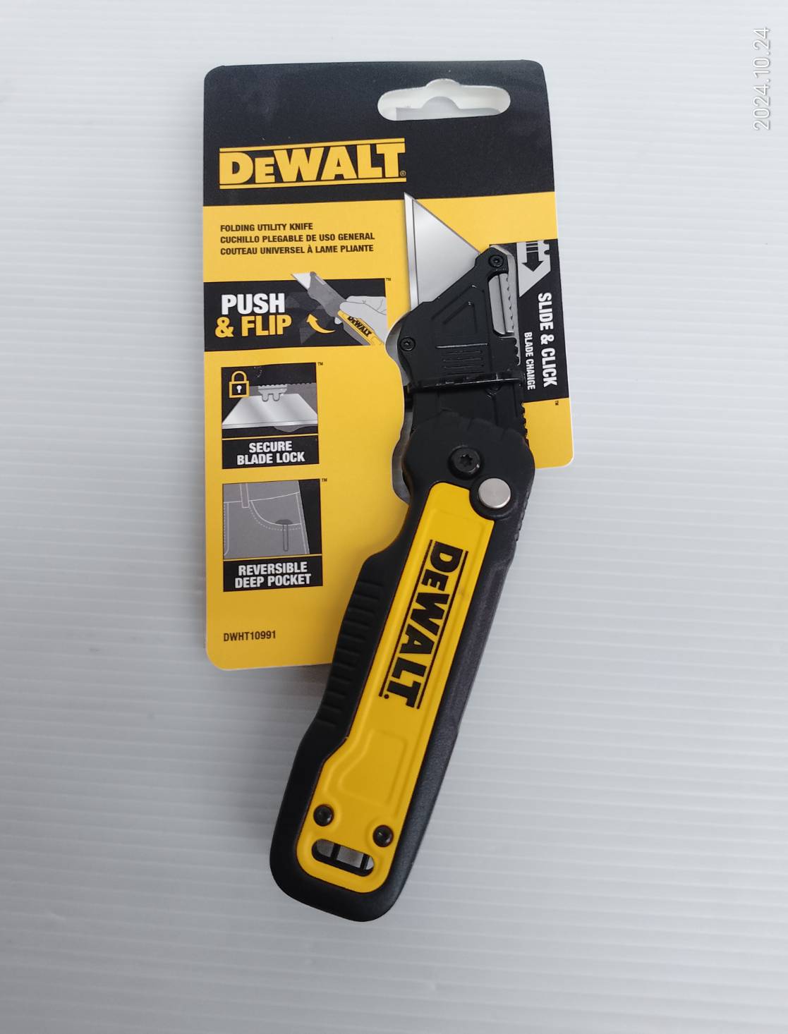 มีดพับ อเนกประสงค์ DWHT10991 DEWALT