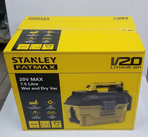 เครื่องดูดฝุ่นไร้สาย20V รุ่น SCV002-B2 STANLEY พร้อมชุดแบต