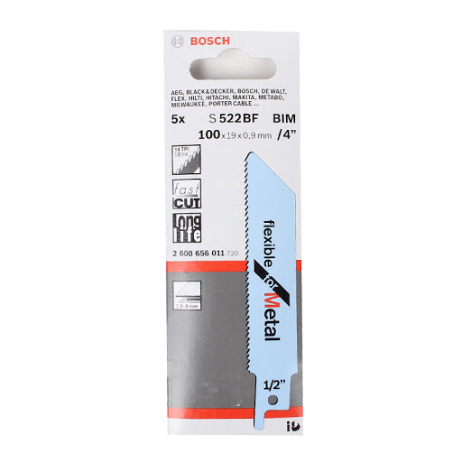 ใบเซเบอร์ S522BF BOSCH #2608656011