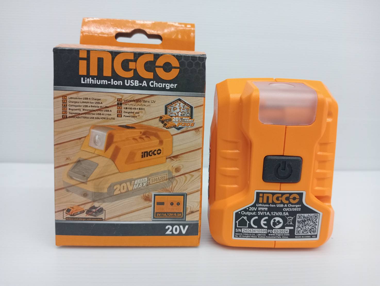 อะแดปเตอร์ USB-A CUCLI2022 INGCO