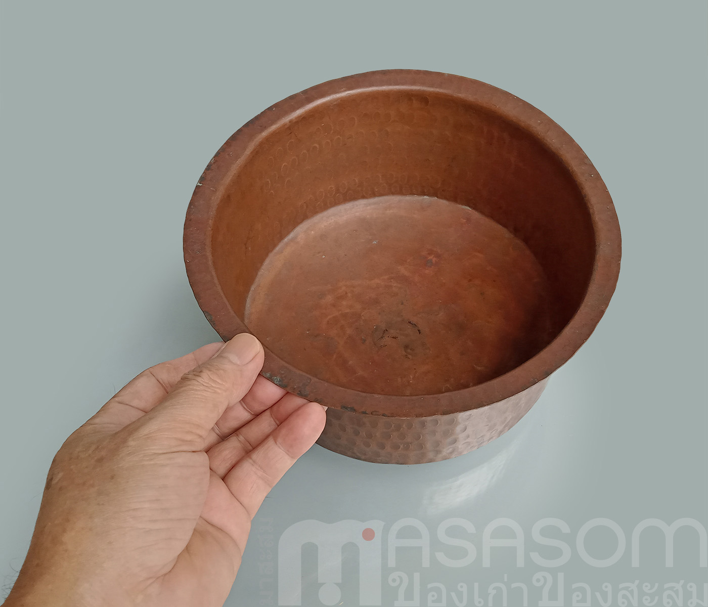 หม้อแขกทองแดงของเก่า