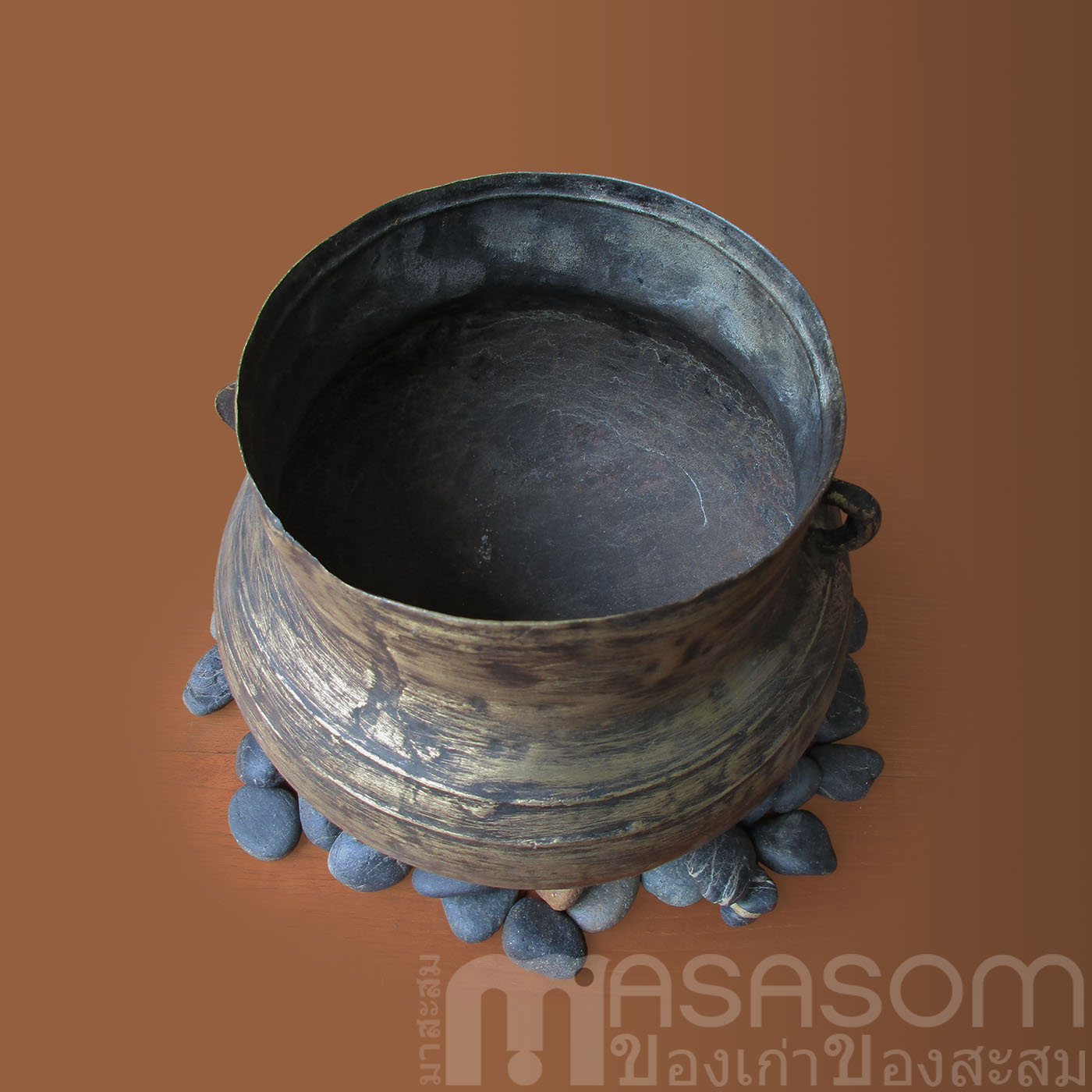 หม้อทองเหลืองโบราณ1