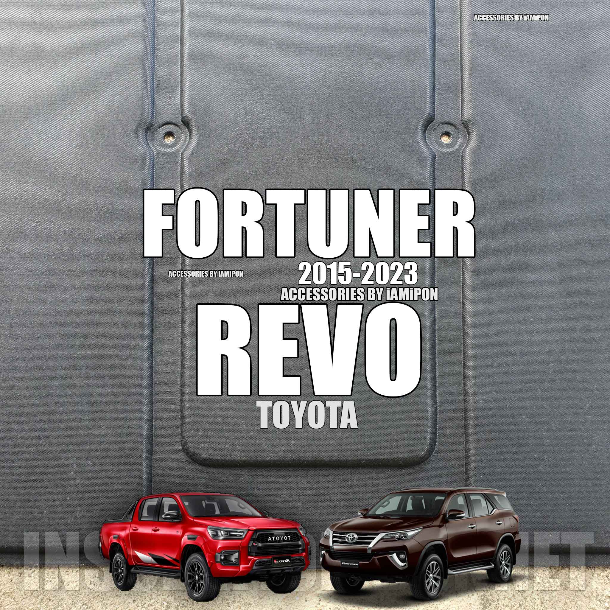 แผ่นกันความร้อนฝากระโปรงฟอร์จูนเนอร์และรีโว่ 2015-2023 ตรงรุ่น