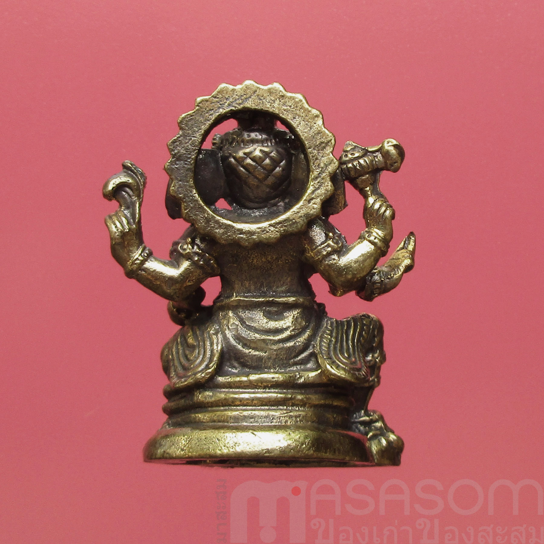 พระพิฆเนศทองเหลืองขนาดเล็ก