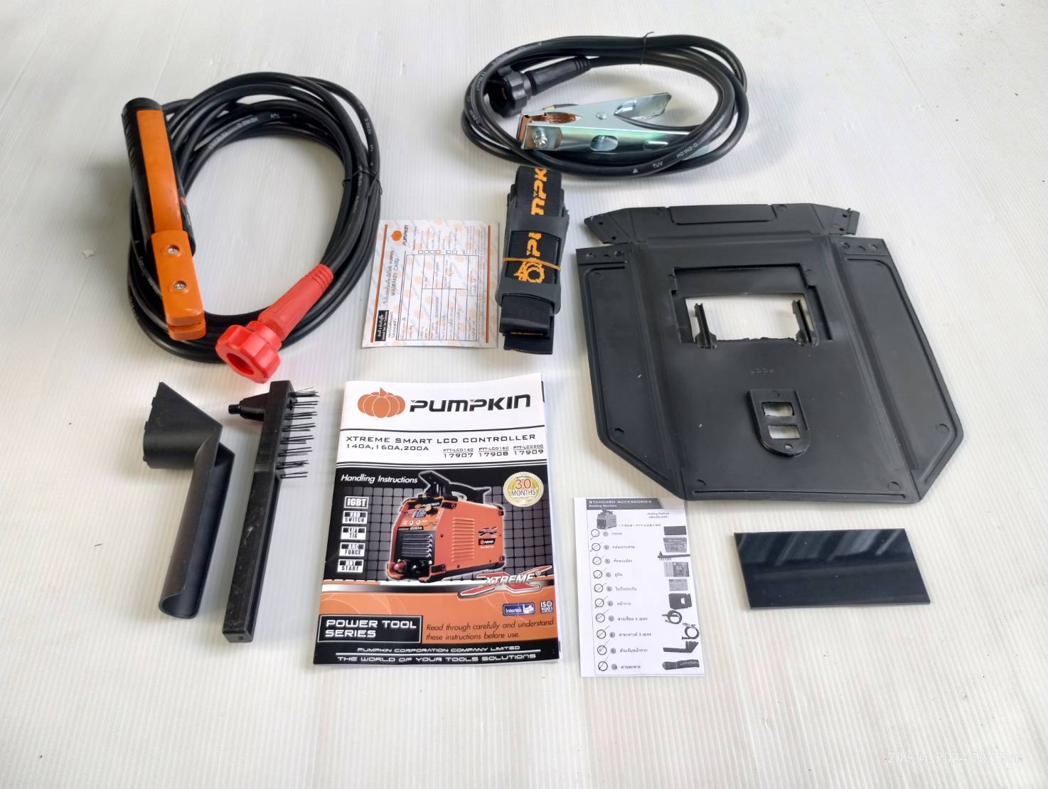 ตู้เชื่อมระบบ DIGITAL หน้าจอ LCD IGBT รุ่น XTREME160A PUMPKIN