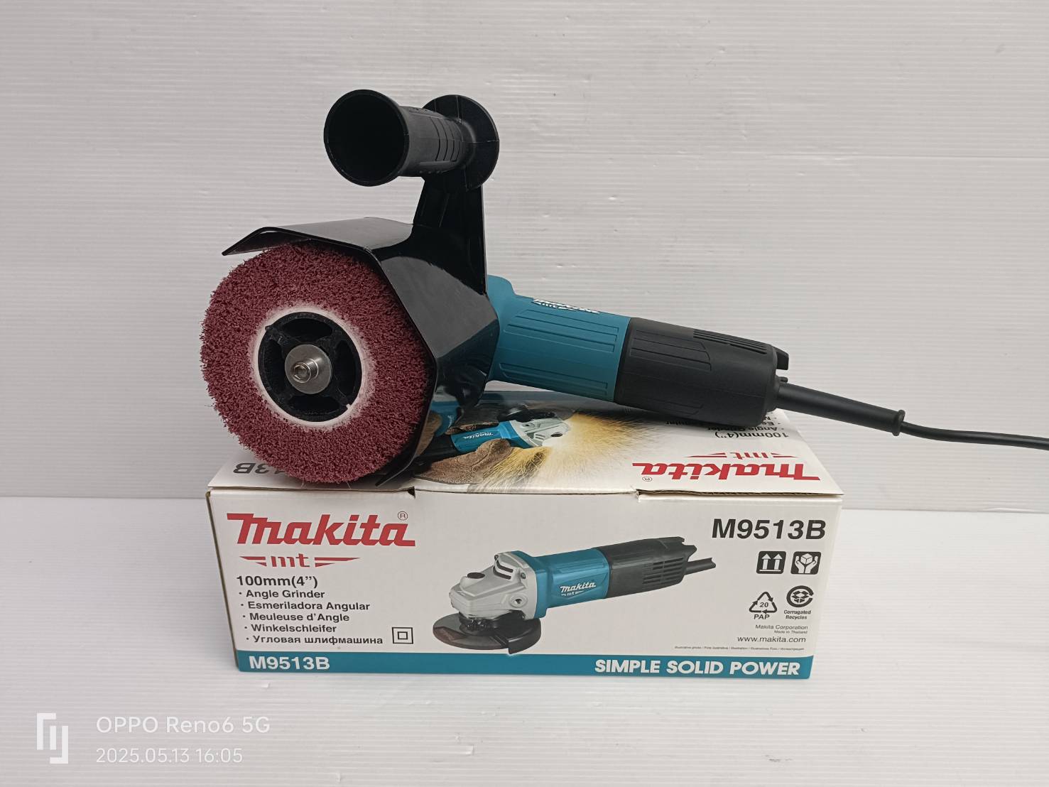 ชุดแปลงหินเจียร4นิ้ว สำหรับลูกขัดแฮร์ไลน์ G-120060