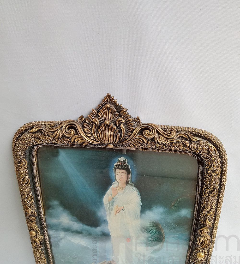 รูปเจ้าแม่กวนอิมพร้อมกรอบ