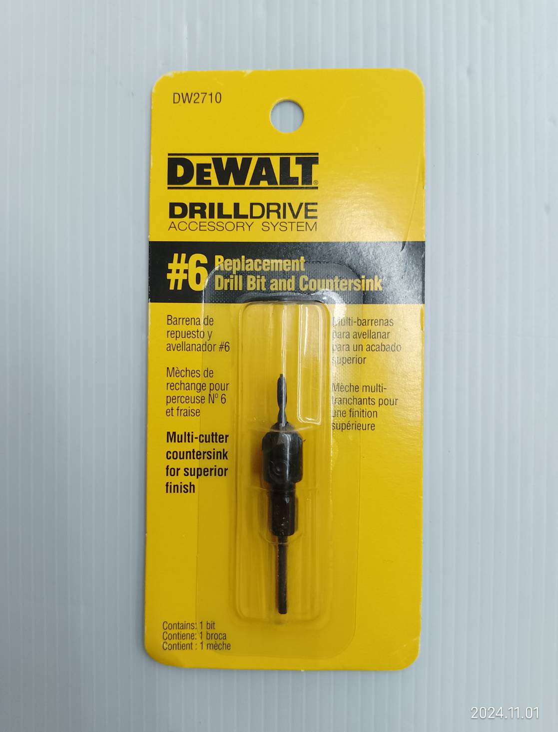 DEWALT ดอกเคาเตอร์ซิงค์ 6mm. DW2710