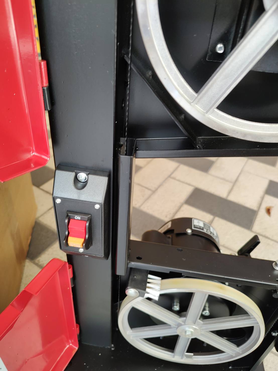 แท่นเลื่อยสายพาน8" J-OK-WBS08 OKURA