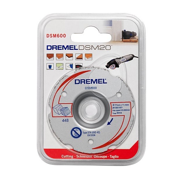 ใบตัดอเนกประสงค์ SAW MAX DSM600 DREMEL แพคละ1ใบ