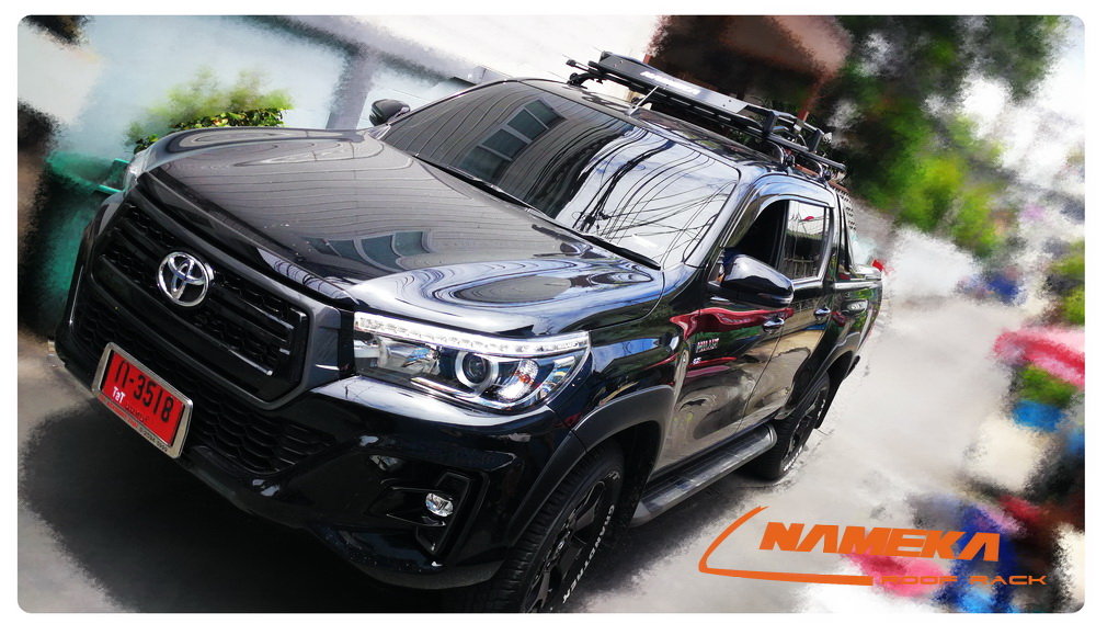 Tray Rack NAMEKA ถาดตะแกรง ถาดแร็คหลังคา ถาดสัมภาระ ตะแกรงฉีก อลูมิเนียม รุ่น NT-07