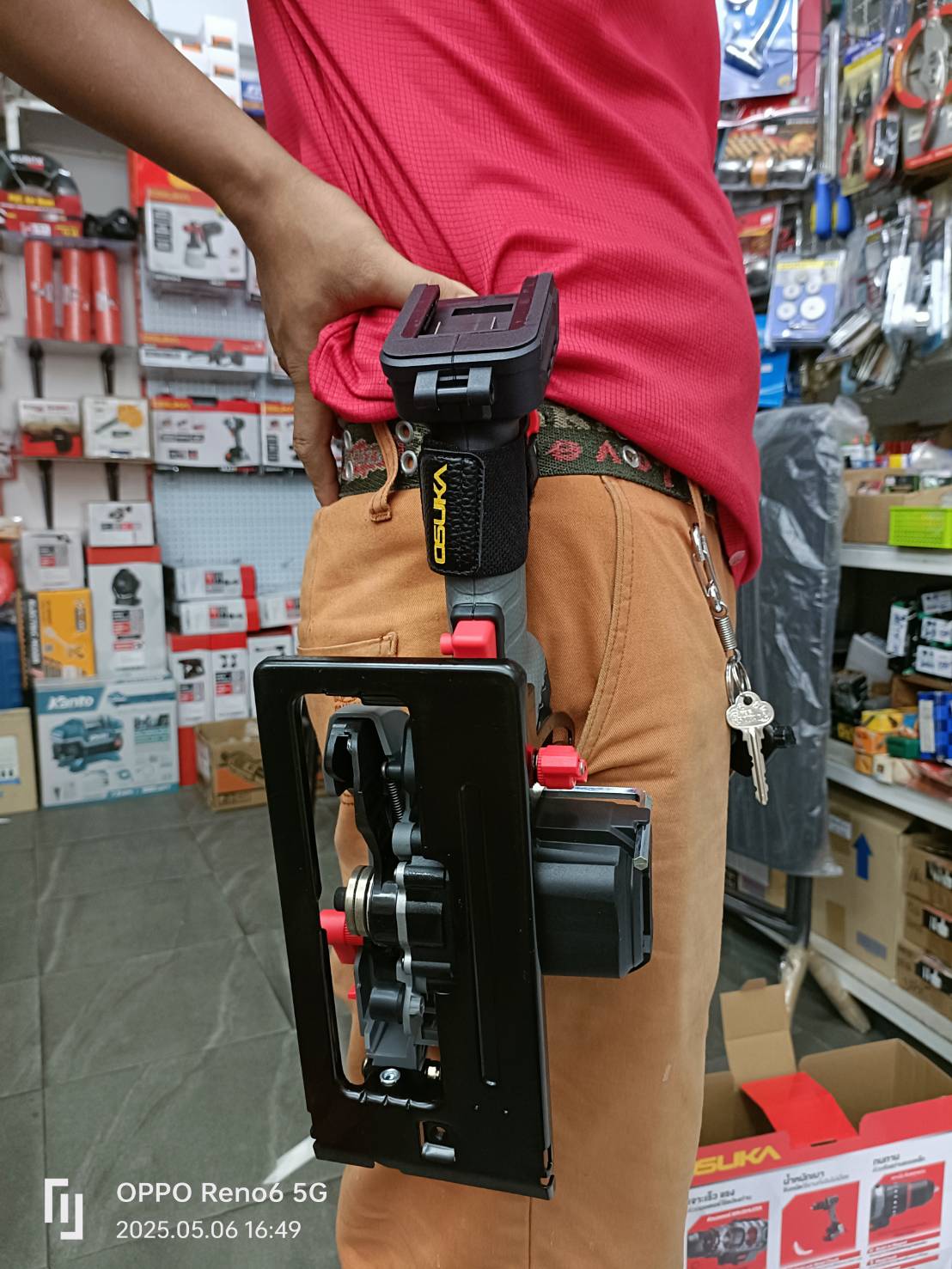 คลิปหนีบสว่านคาดเอว OSTB23401 OSUKA