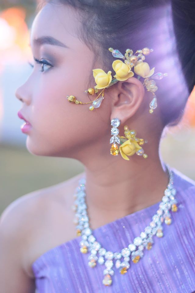 CZ016 สีเหลือง เครื่องประดับเพชร CZ เกรดพรีเมี่ยม