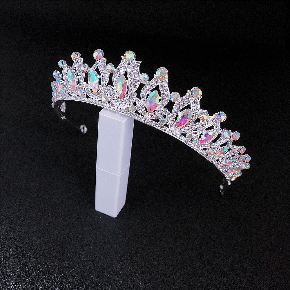 SET013 เครื่องประดับ 3 ชิ้น มงกุฎ สร้อยคอ ต่างหู จัดเซทสวยงาม สินค้าพร้อมส่งจากไทย