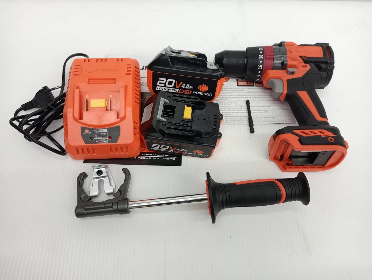 สว่านกระแทก150Nm. 20V INF-13IMDB15-402K PUMPKIN 50286