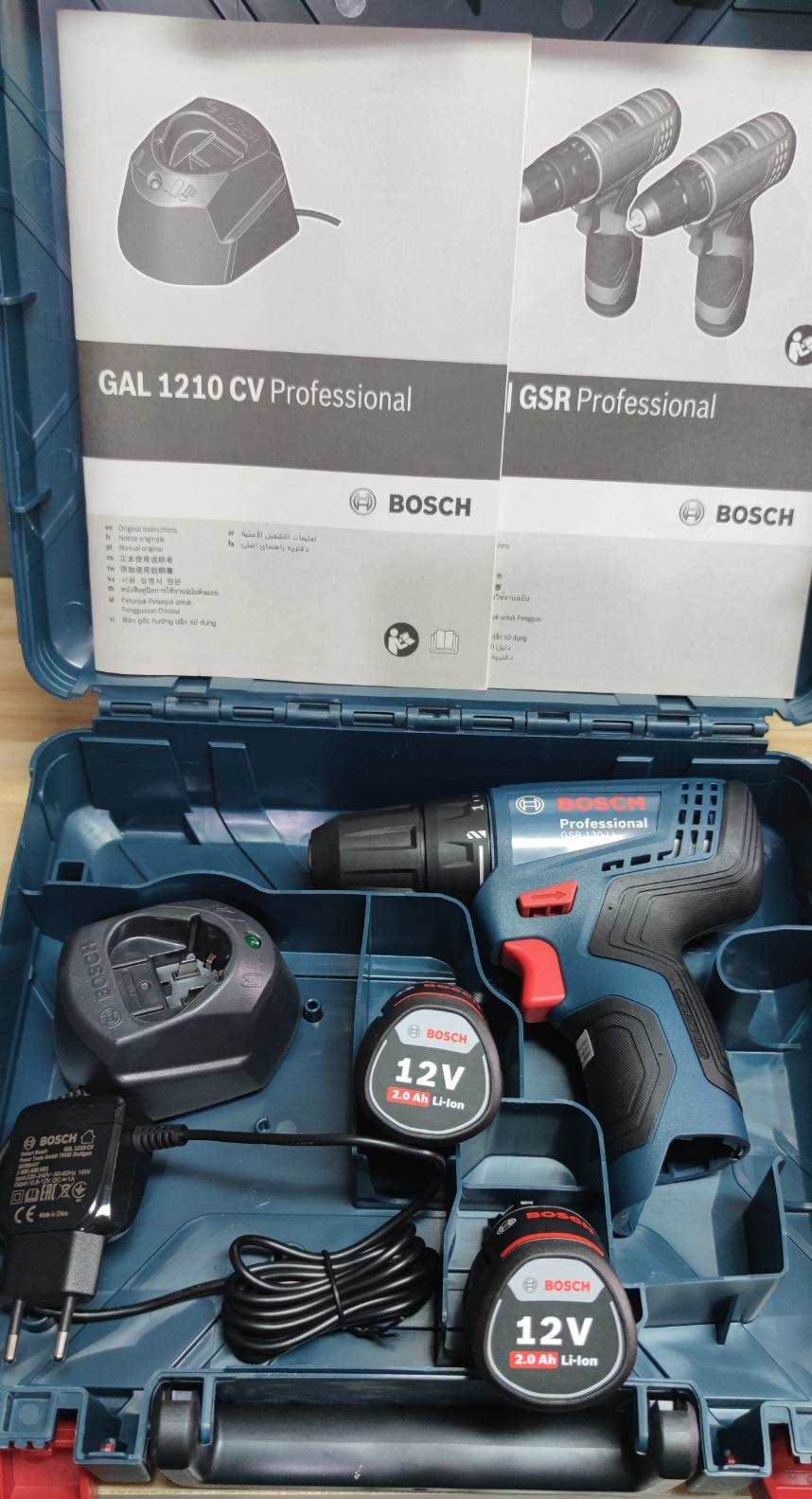 สว่านไขควงไร้สาย GSR120-Li BOSCH